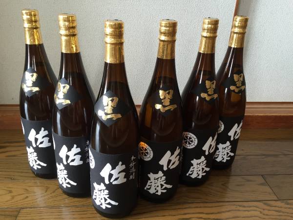 ★本格芋焼酎　 佐藤 黒　６本セット　1800ml　 ★