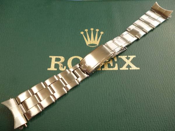 1960年代　ロレックス純正　リベットブレスレット　19㎜幅　希少