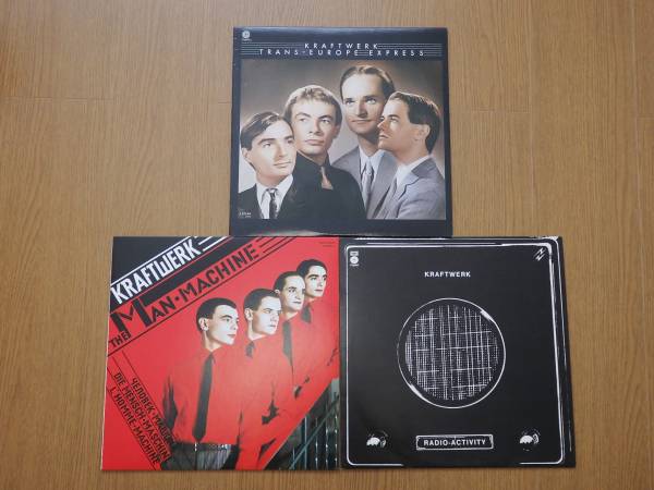 Kraftwerk　３枚　Radio Activity、Trans Europe Express他