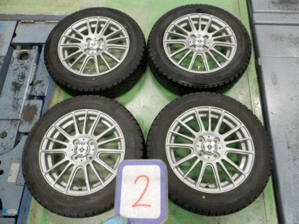 WEDS〉G・Mach 15 インチホイール& 175/65R15 スタッドレス タイヤ4本 