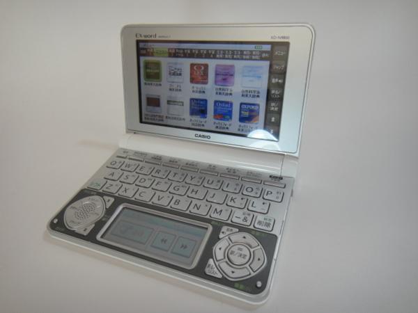 中古】CASIO/カシオ 電子辞書 EX-word XD-N9800 ホワイト CASIO XD