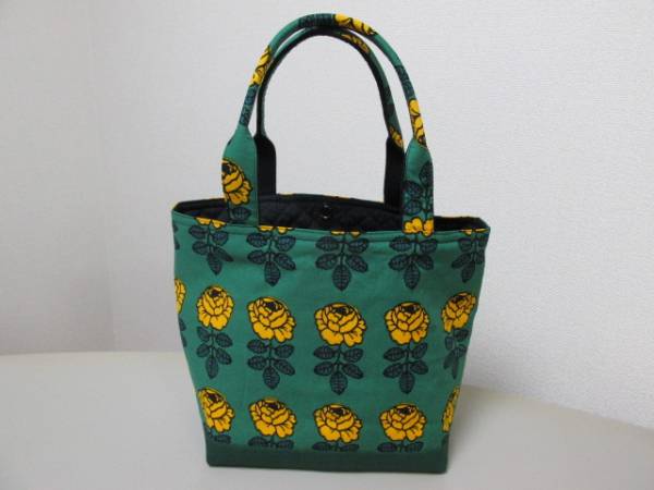 ☆マリメッコハンドメイド可愛いバッグヴィヒキルース緑×黄限Ⅱ