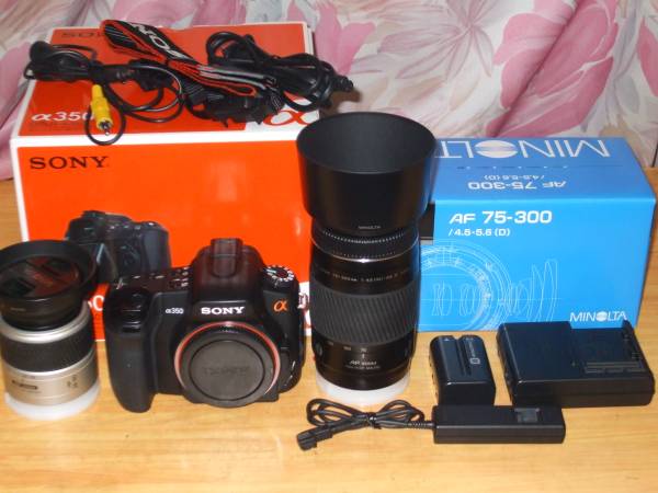 ☆ SONY α350 1420万画素 ☆
