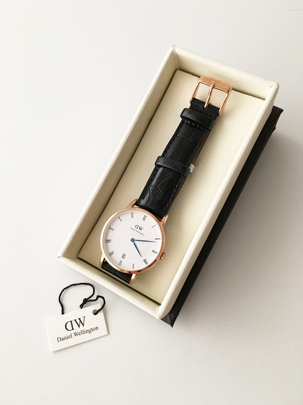 美品 Daniel Wellington ダニエルウェリントン Dapper Reading