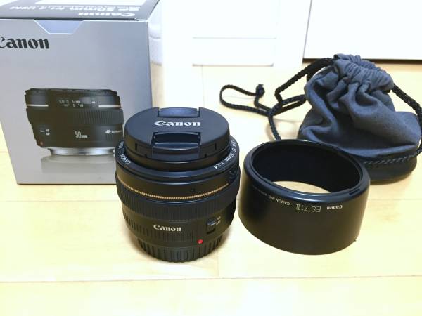 Canon EF 50mm f/1.4 USM 中古美品 カメラ、光学機器 キヤノン 【公式