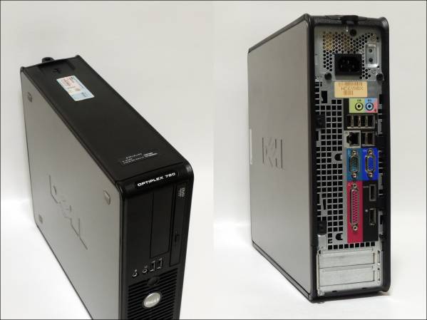 DELL OptiPlex 760 Core2Duo E8300 4GB 250GB #5254