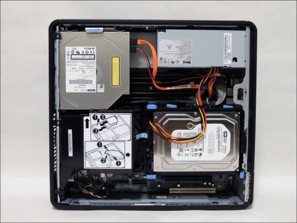 DELL OptiPlex 760 Core2Duo E8300 4GB 250GB #5254