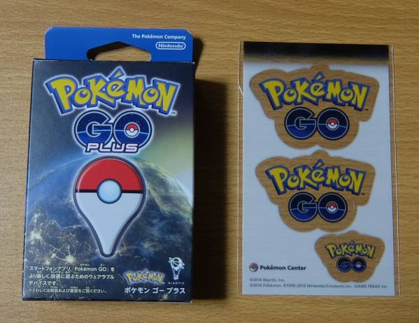 ポケモンGOプラス（新品未開封）限定ステッカー付 新品 Pokemon Go Plus ポケモン Go+ ステッカー付き 本体セット は行