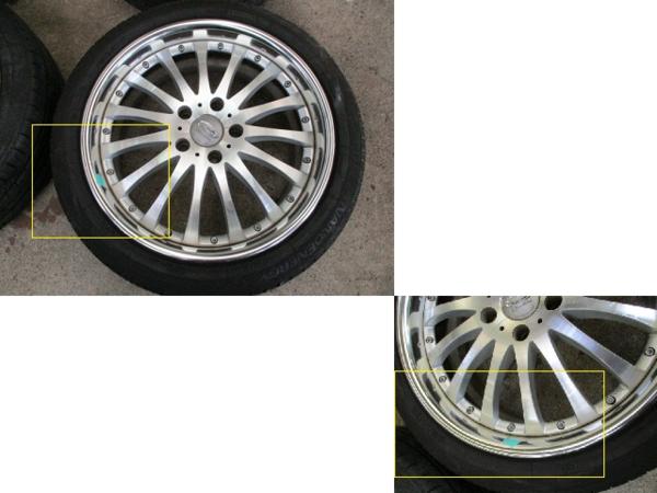 販売買い 62907◇BELLONA 18インチ 18×7.5J オフ48 5穴 4