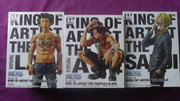 ワンピース King Of Artist ロー エース サンジ ３種 One Piece 売買されたオークション情報 Yahooの商品情報をアーカイブ公開 オークファン Aucfan Com