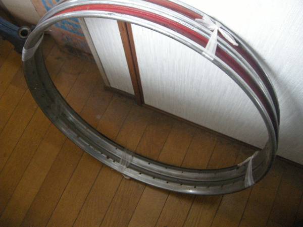 昭和レトロ　実用　富士　鉄リム　前後　中古　昭和３０年初期