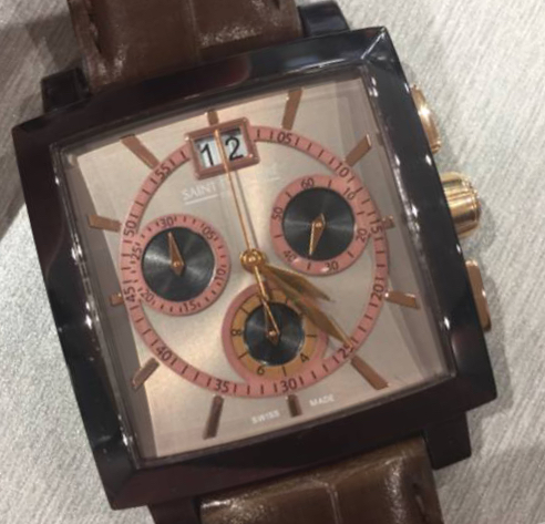 サントノーレ オルセーカレ クロノグラフ メンズ腕時計