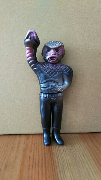 仮面ライダー ミニ ソフビ 怪人 こぶら男 ポピー バンダイ