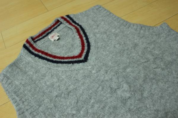 J.PRESS ジェイプレス ウール チルデン ベスト XL メンズ 美品