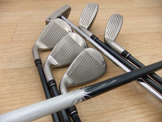 女性用ウッド付キャロウェイ●SOLAIRE ソレイル 7本(s8-15-9)