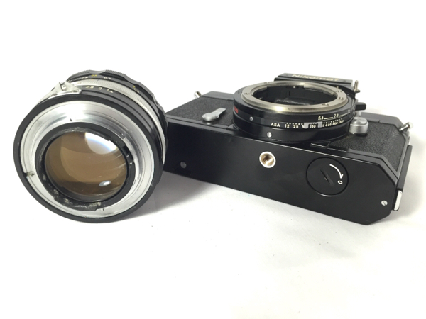 1円～☆実用美品☆NIKON Nikomat FTN nikkor-s 50mm F1.4☆401