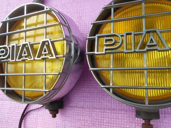 PIAA　フォグランプイエローレンズ 直径約18cm【中古】