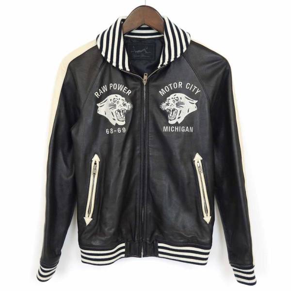 【未使用品】HYSTERIC GLAMOUR ゴートレザー スカジャン タイガー HYSTERIC GLAMOUR ゴートレザースカジャン 名 【公式通販】