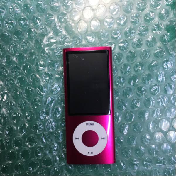 iPod nano 第5世代 16gb ピンク 動作確認済 カメラ、マイク付き