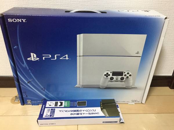 [PS4]PlayStation4 グレイシャー・ホワイト 1TB換装 おまけ 注意