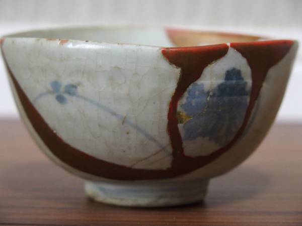 御本と梅花皮が魅力的な小皿 くらわんか 江戸 検 古