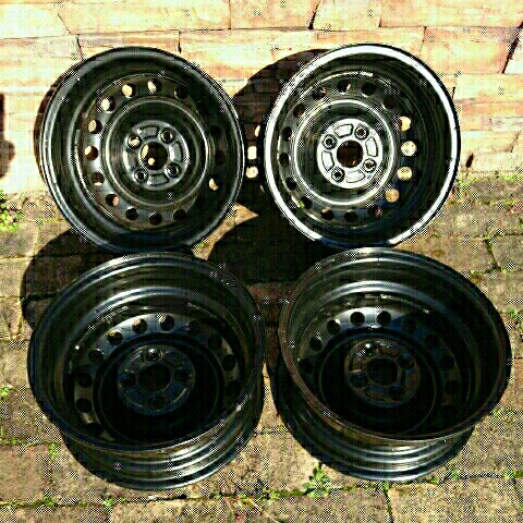 新車外し トヨタ純正 14インチ スチールホイール 4本セット