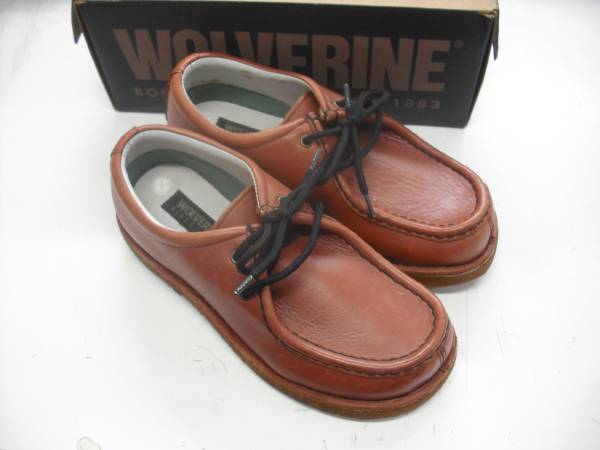 ウルヴァリン WOLVERINE クレープ底本革チロリアン24.5cm