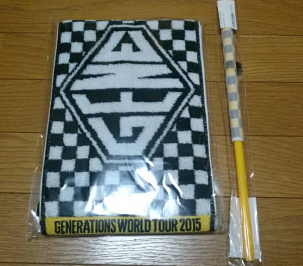 GENERATIONS マフラータオル セット GENERATIONS EX マフラータオル&フラッグセット EXILE タレントグッズ