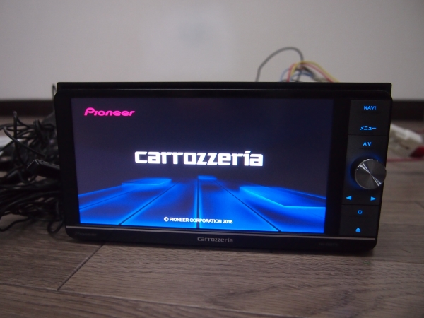 パイオニア　HDDナビ　AVIC-ZH0077W　2016年製
