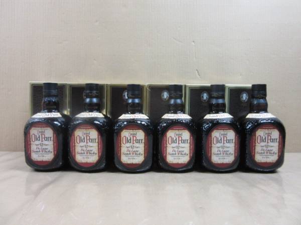 オールドパー Grand Old Parr 12年 6本set□古酒 ○ 古酒 未開栓 6本