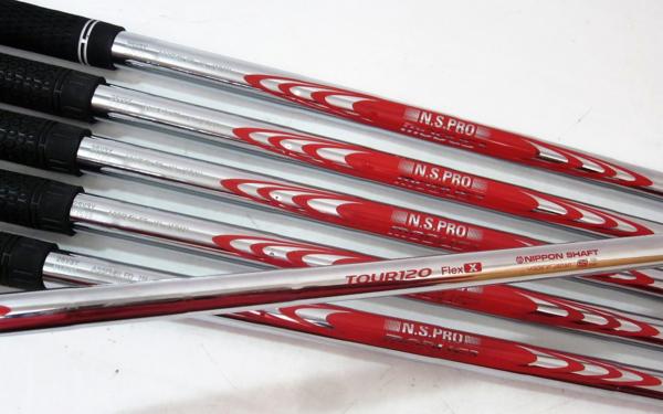 中古★N.S.PRO モーダス3 TOUR 120★X★アイアン #5~P用 6本組