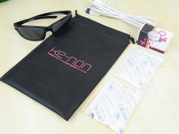 24549]美品☆Kenon ケノン Ver6.2 美顔脱毛 新品カートリッジ付 【公式