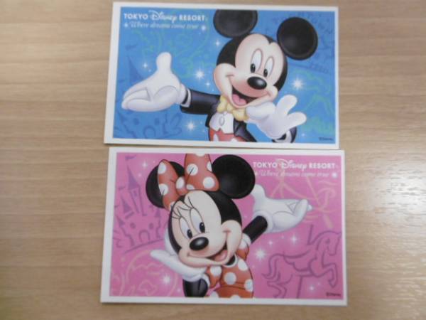 送料無料♪ディズニー1デーパスポート/ペア 2枚/期限2016.12.02
