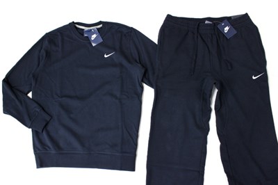 ★ナイキ NIKE スウェット 上下セット 紺[SET637903-475-L]五