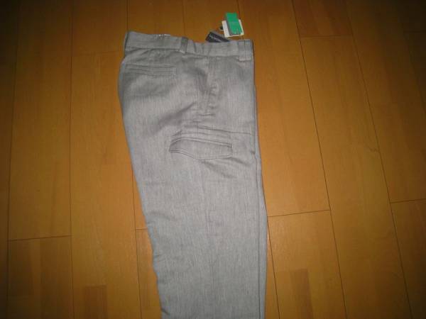 新品アシュワース秋冬フラノ多機能ストレッチ グレー 91