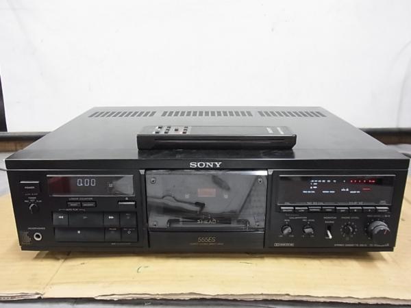 47032.SONY / TC-K555ESX カセットデッキ 通電確認
