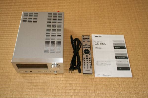 CR-555 CDレシーバー ONKYO CR-555 CDレシーバー リモコン付き 本体 0
