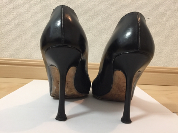 jimmy choo ジミー チュウ 36 ブラック パンプス ジミーチュウ 【公式