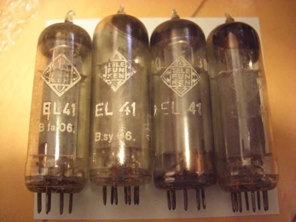 EL41/TELEFUNKENの4本セット