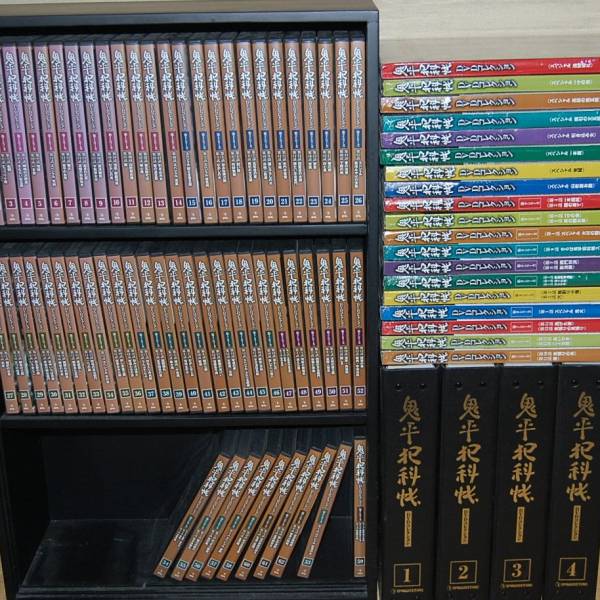 鬼平犯科帳 DVDコレクション 全81巻 冊子81冊 専用収納棚 即決 鬼平犯科帳 DVDコレクション 全81巻 冊子 BOX付 □DVD全81巻