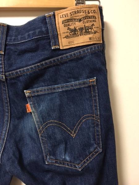 LEVI'S VINTAGE CLOTHING 1969 606 28インチ スリム リーバイス