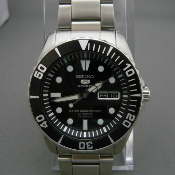 セイコー SEIKO5 オートマチック 自動巻 腕時計 SNZF17J1