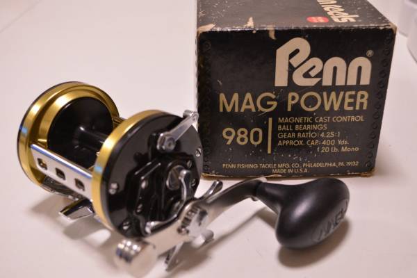 0 Mag Penn Power - Fishing Reel Magnetic Control High Speed with