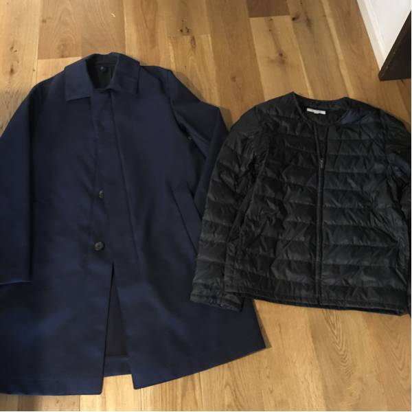 Ｂ＆Ｙアローズ15AW美品3WAYダウンライナー付コートS