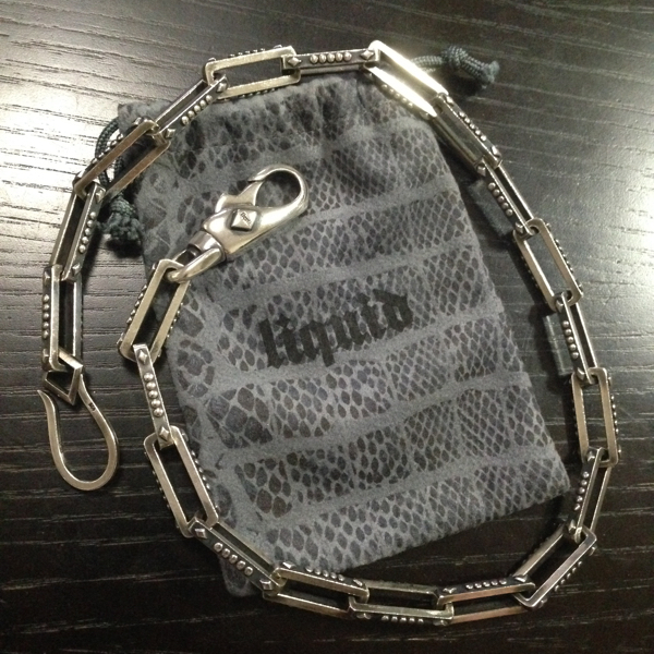 ウォレットチェーン リキッド LIQUID Argent Gleam シルバー925