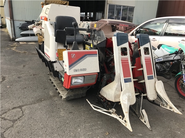 岩手県発 ヤンマー コンバイン CA140P 2条 E/g始動OK 売切!!