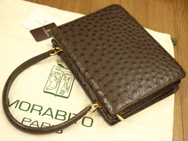 美品 モラビト 最高峰手縫いシグネチャーバッグ ヴァンドーム