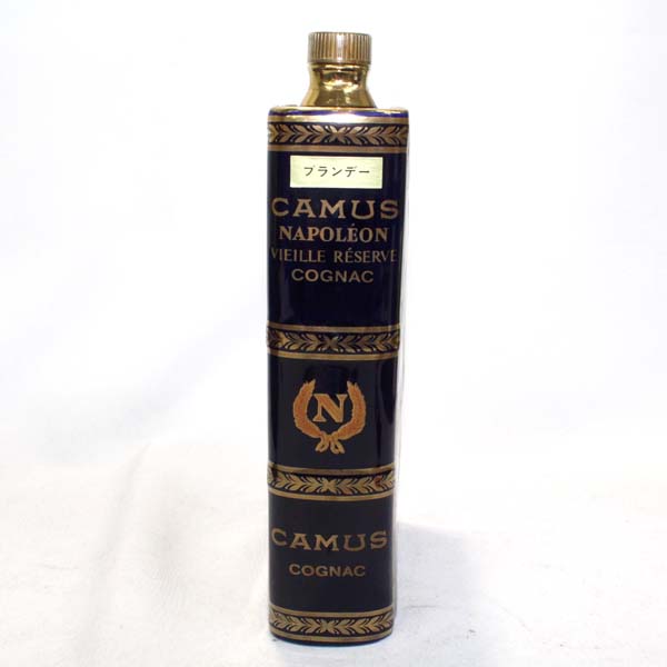 ☆古酒 箱付/CAMUS（カミュ）ブック 青 陶器 Y6K1816 未開封 カミュ
