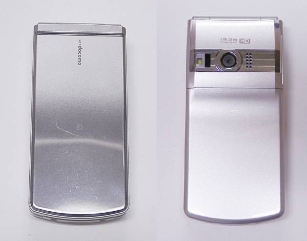 docomo STYLE series N-02C Platinum 判定〇