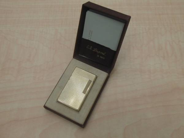 美品 デュポン ボールペン クラシック ゴールド 縦縞 仏製 筆記可 希少